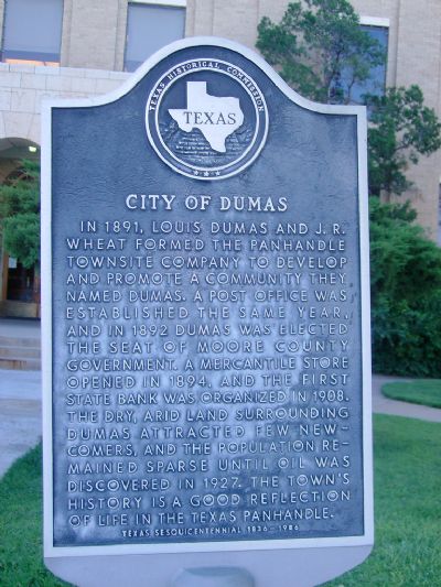 Moore County Courthouse Marker