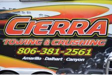 Logo for Cierra Towing & Crushing LLC Logo for Cierra Towing & Crushing LLC