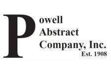 Logo for Powell Abstract Company Inc. Logo for Powell Abstract Company Inc.